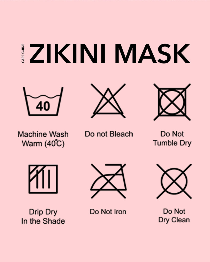 Zikini Mask White