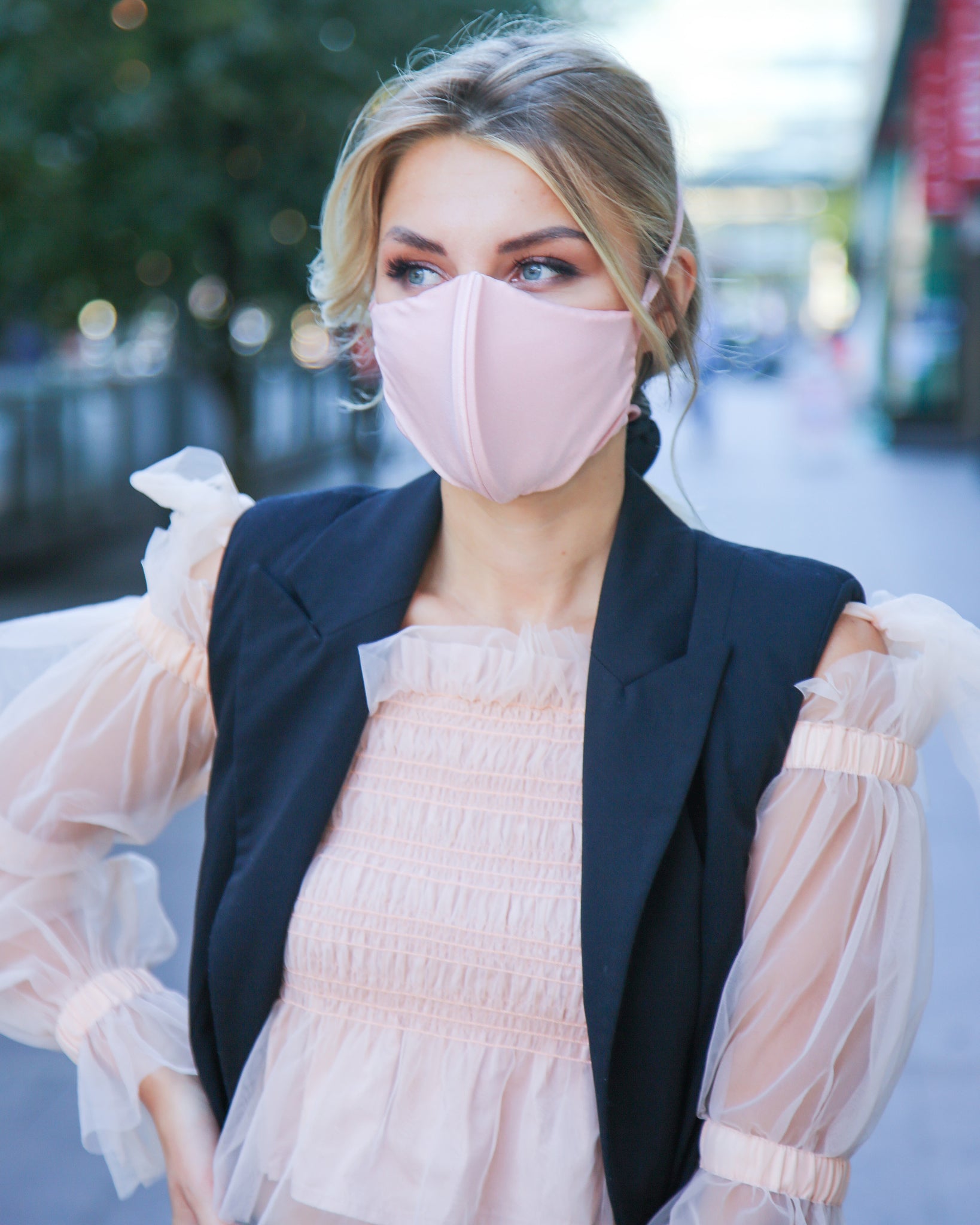 Zikini Mask Pink Simple | MyZikini